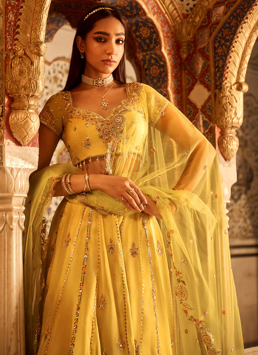 Sunlit Sona Embroidered Lehenga