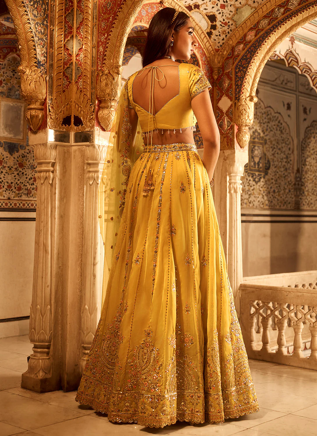 Sunlit Sona Embroidered Lehenga