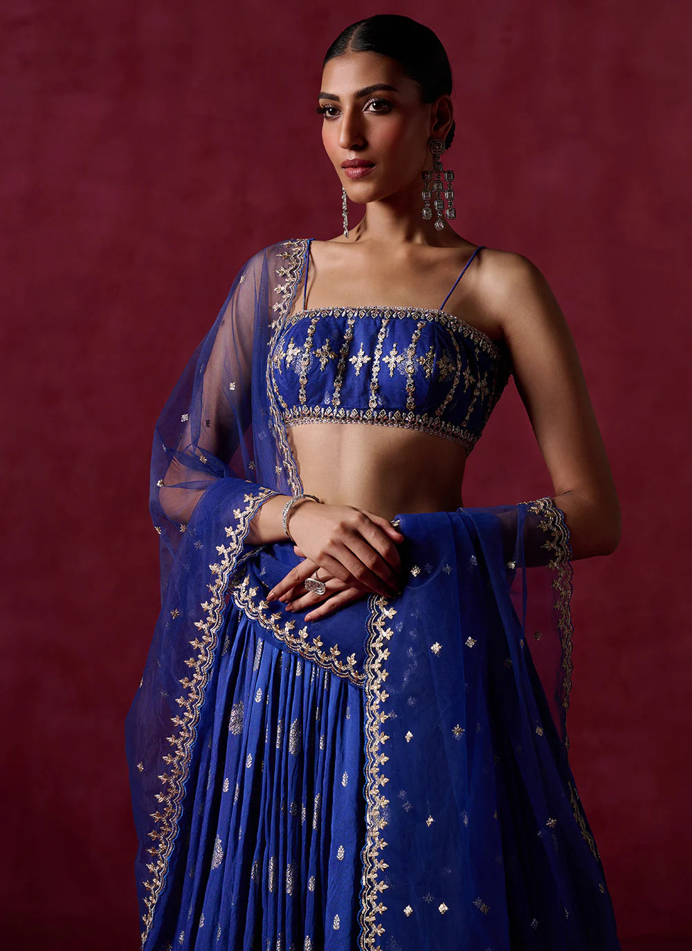 Royal Reverie Brocade Lehenga