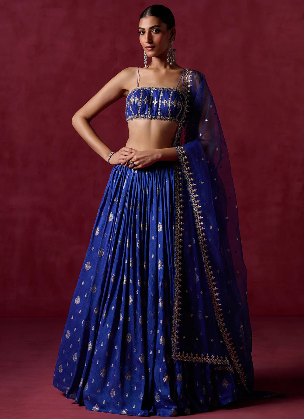 Royal Reverie Brocade Lehenga